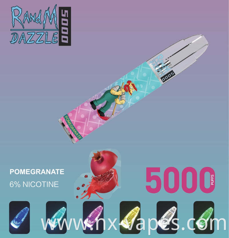 RandM Dazzle 5000 RGB Light Vape